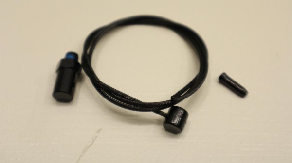 画像1: Shadow "Sano" Brake Straddle Cable & Knarp Set [Black]. (1)