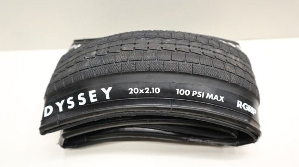 画像1: [軽量/2.1] Odyssey "SuperCircuit" Tire [Black/~100PSI] (1)