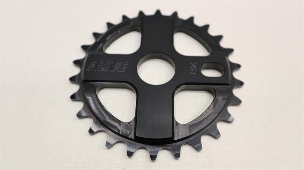 画像1: AliveIndustry "B.L" Sprocket [26T/Bolt/Black] (1)