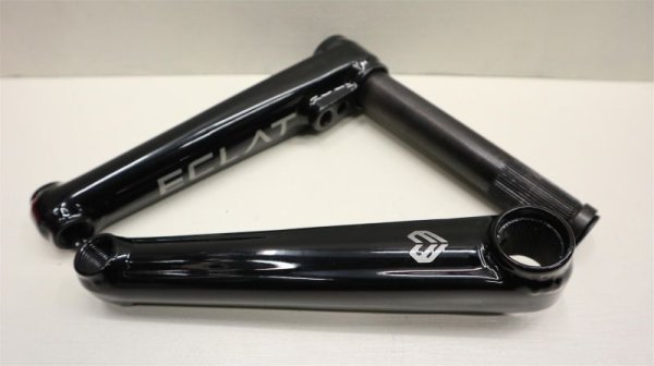 画像1: [160mm] Eclat "Tibia" Crank [22mmSpindle / 48Spline/ Black] (1)