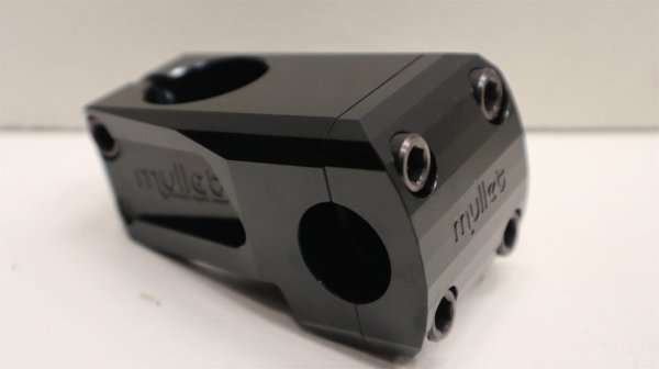 画像1: Mullet "Type V" Stem [Reach 48mm /Rise 10mm/ Black /FrontLoad]. (1)