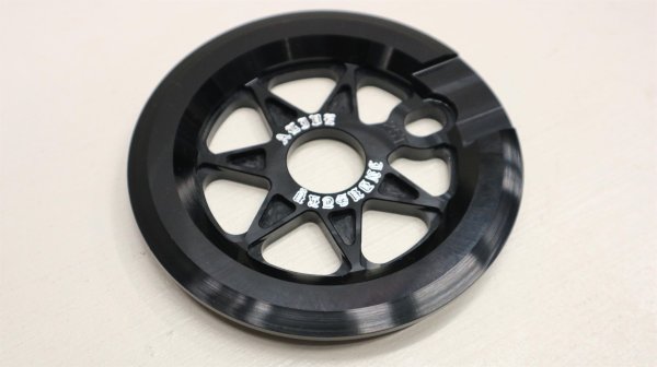 画像1: AliveIndustry "Sevenstar Guard" Sprocket [25T/Black] (1)