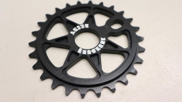 画像1: AliveIndustry "Sevenstar" Sprocket [26T/Black /V2] (1)