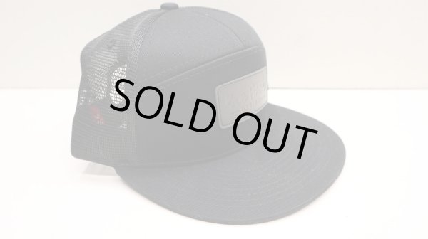 画像1: BobHaro "BHD Signature 7Panel" MeshCap [Black/Snapback] (1)