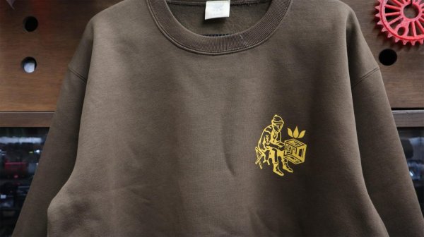 画像1: Flourish "Enigma 2" Crewneck [M, L, XL/ Cafeore]. (1)