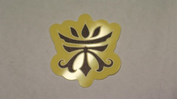 画像1: Flourish "Logo" Sticker [Black]. (1)