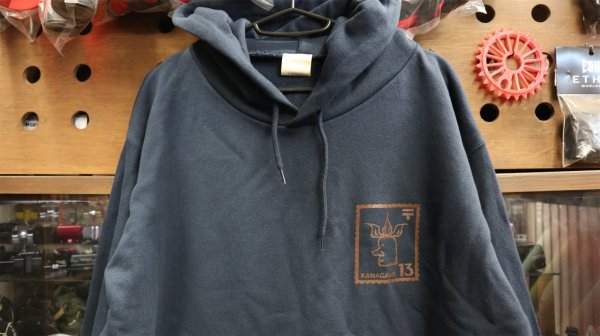 画像1: Flourish "Kabu2" Hoodie [M, L, XL/ Navy]. (1)