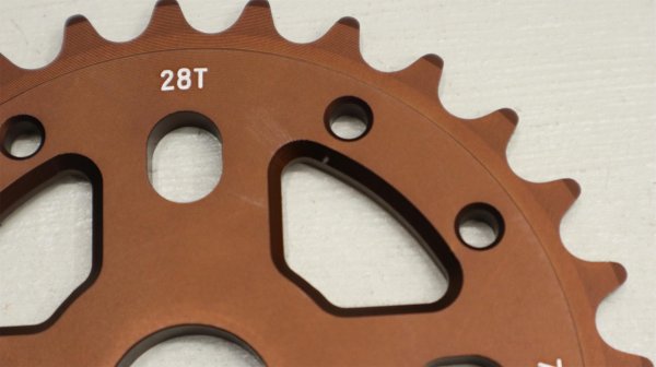 画像2: ~15%OFF~[28T] Fly Sprocket [Bronze] (2)