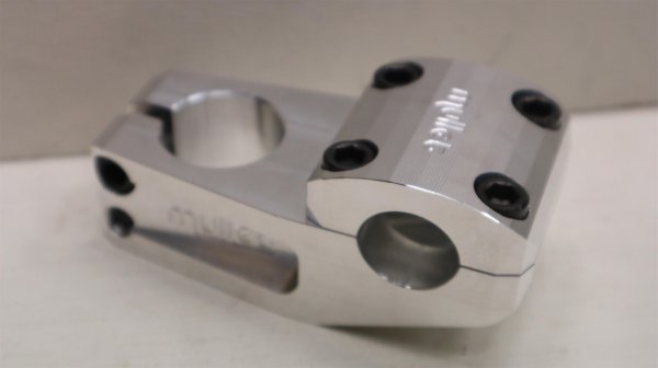 画像1: Mullet "Type H" Stem [Reach 53mm/Rise 30mm/ Raw/ TopLoad] (1)