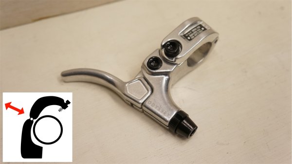 画像1: [Right] Odyssey "Mono"BrakeLever [開閉タイプ/Small/Polish]. (1)