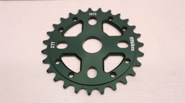 画像1: ~25%OFF~[27T] Fly Sprocket [DarkGreen] (1)