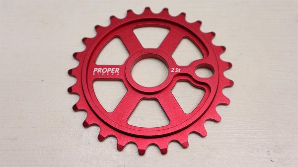 画像1: ~20%OFF~[25T] Proper "Team" Sprocket [ClearRed] (1)