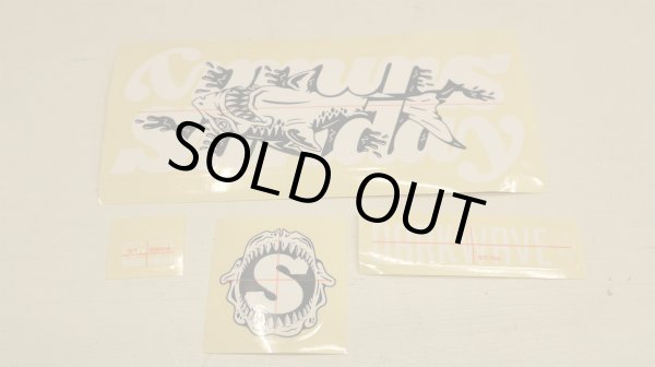 画像1: Sunday "Darkwave" Frame Decal Sticker [White Shark] (1)