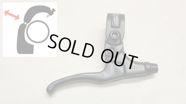 画像1: [Right] Odyssey "Mono" BrakeLever [開閉タイプ/ Medium/ Black]. (1)