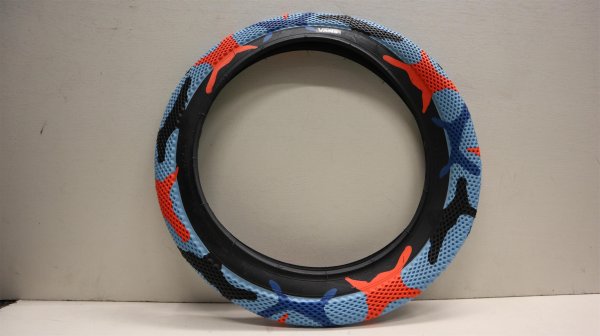 画像4: [16インチ用/ 2.3] Cult "VANS" Tire [65PSI/ BlueOrangeCamo] (4)