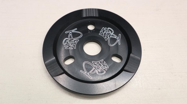 画像1: [27T] AliveIndustry "A6061" Guard Sprocket [Black] (1)