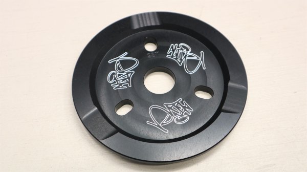 画像1: [28T] AliveIndustry "A6061" Guard Sprocket [Black] (1)