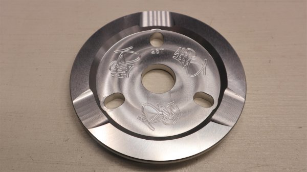 画像1: [26T] AliveIndustry "A6061" Guard Sprocket [Silver] (1)
