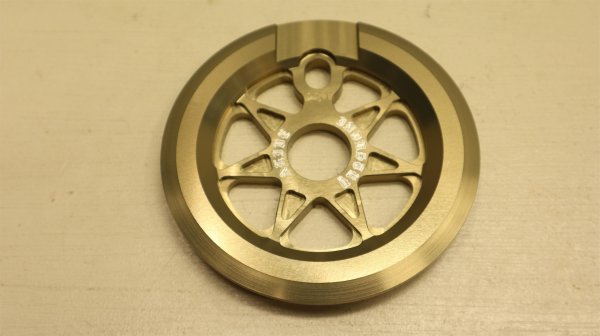 画像1: [25T] AliveIndustry "Sevenstar Guard" Sprocket [HardAnodized] (1)