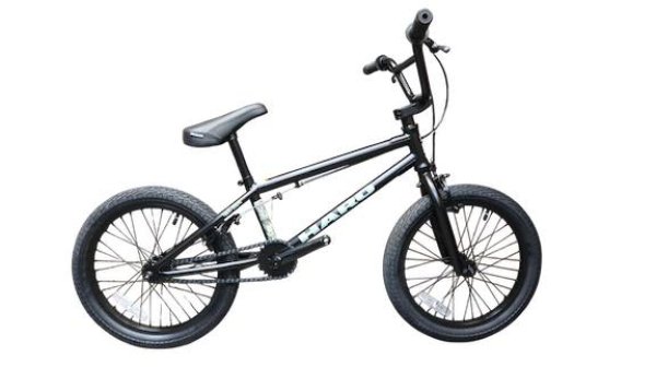 画像1: [キッズ/18インチ] Haro"DownTown18" [Semi Gloss Black] (1)