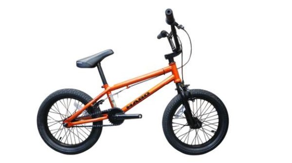 画像1: [キッズ 16インチ] Haro "DownTown16" [Gloss Orange Copper] (1)