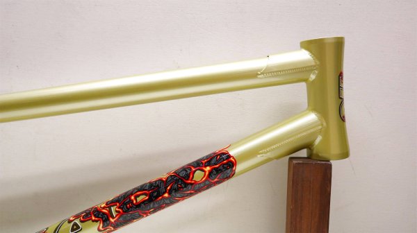 画像1: Haro "CK V3" Frame [TT20.5 / CS 12.7 / Metallic Gold] (1)