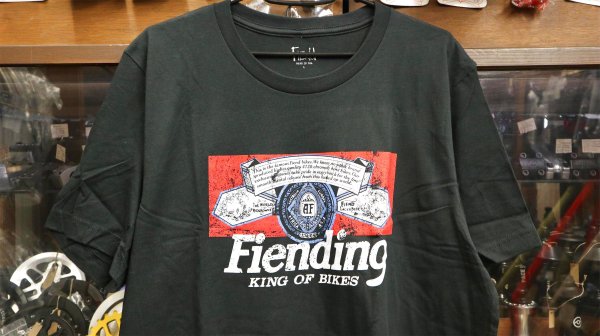 画像1: Fiend "King Of Bikes" Tee [L / VintageBlack] (1)