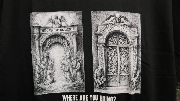 画像3: Cult "Heaven or Hell" Tee [L/ Black] (3)