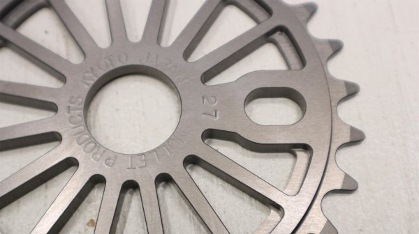 画像2: [27T] Mullet "OJ" Sprocket [Hard Anadized] (2)