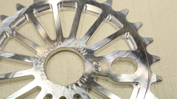 画像2: [27T] Mullet "OJ" Sprocket [Raw] (2)