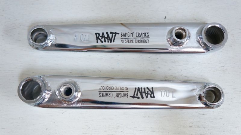RANT Bangin クランク 48 Spline 170mm CP19mm48spline - パーツ